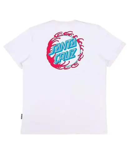 Camiseta Santa Cruz Tidal Dot SS - Branco