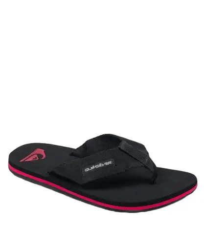Chinelo Quiksilver Layback Omni Basic Vermelho