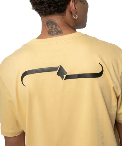 Camiseta Regular MCD Cali Lines Amarelo