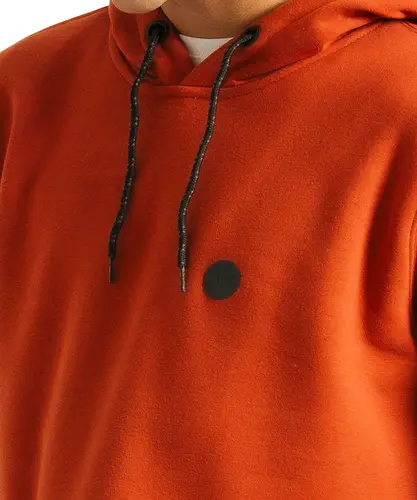 Moletom Canguru Hang Loose Label Patch - Vermelho