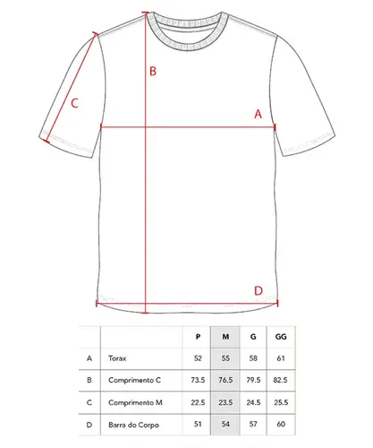 T-SHIRT REGULAR CORAZÓN EN LLAMAS