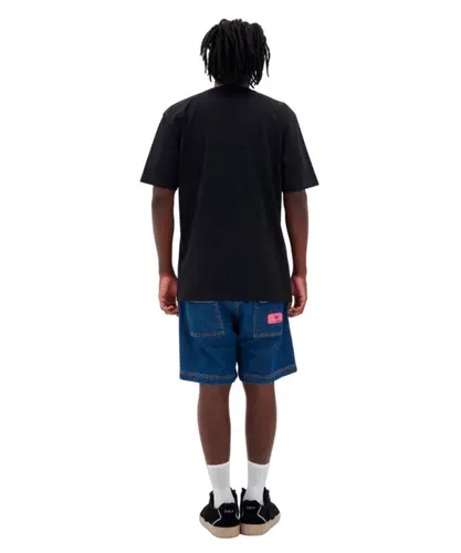 Camiseta BAW M/C Regular Cursive - Preto
