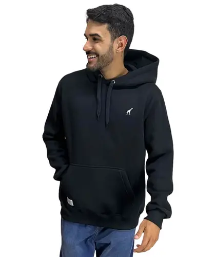 Moletom LRG Canguru 47 Pullover Hoodie - Preto