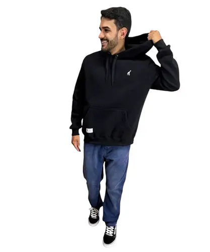 Moletom LRG Canguru 47 Pullover Hoodie - Preto