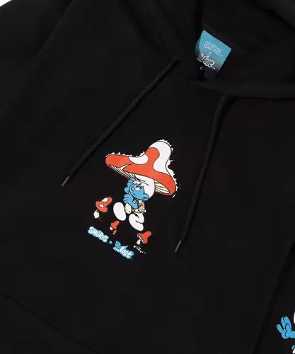 MOLETOM CANGURU ANGRY SMURF