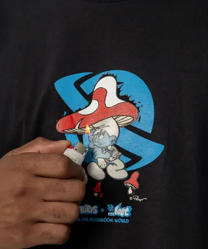 T-SHIRT ANGRY SMURF