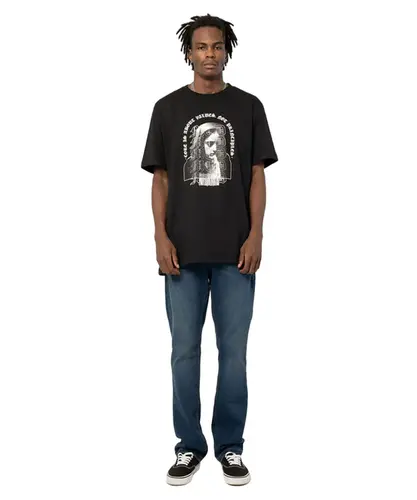 Camiseta MCD Regular Perg Santa Preto