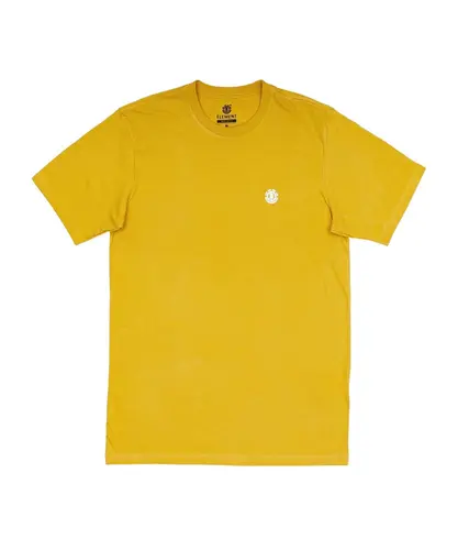 Camiseta Element Basic Crew Color Amarelo