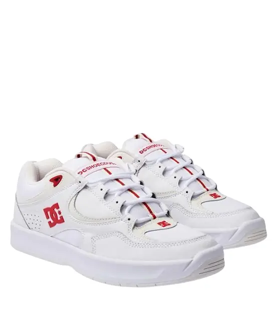 Tênis DC Shoes Kalynx Zero White Red - Tênis DC Shoes Kalynx Zero