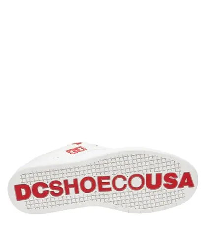 Tênis DC Shoes Kalynx Zero White Red - Tênis DC Shoes Kalynx Zero