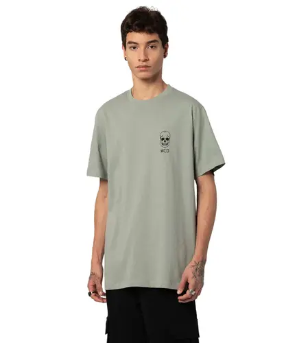 T-SHIRT REGULAR LOGO CAVEIRA