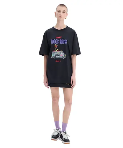 Camiseta Baw Regular Just Good Kids Preto