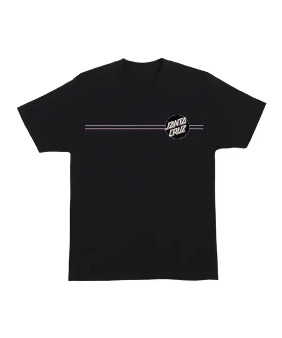 Camiseta Santa Cruz Johnson Beast Wagon Stripes Preto - Camiseta