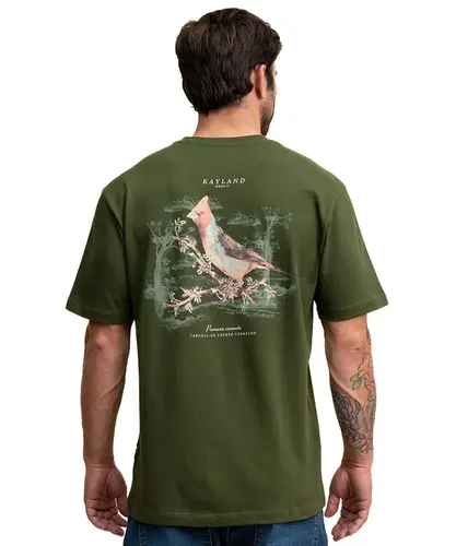 Camiseta Kayland Malhão Cardeal Verde