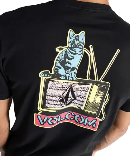Camiseta Volcom Catv Preto