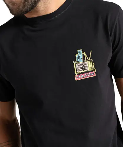 Camiseta Volcom Catv Preto