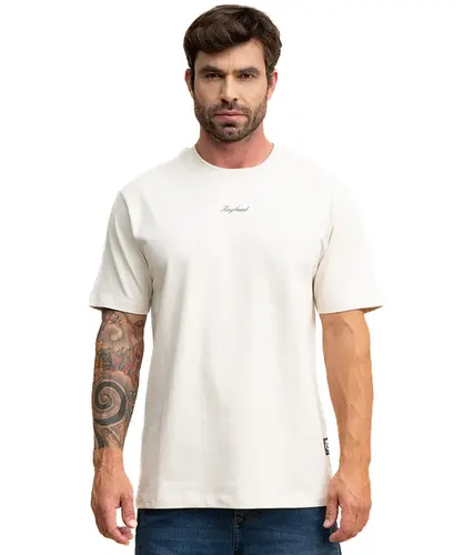 Camiseta Kayland Malhão Jabuticaba Bege