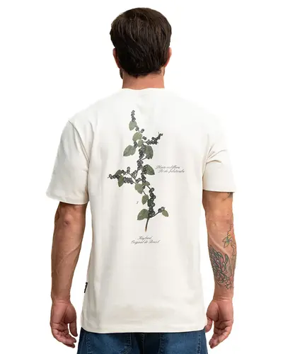 Camiseta Kayland Malhão Jabuticaba Bege