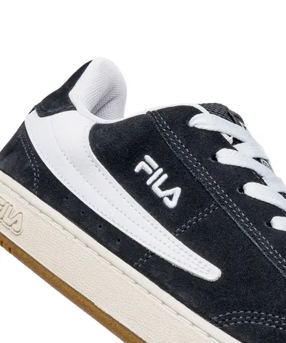 Tênis Fila Court 90 Masculino Preto Branco
