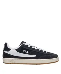 Tênis Fila Court 90 Masculino Preto Branco