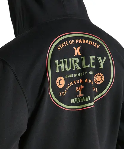 Moletom Fechado Hurley Bottle Preto