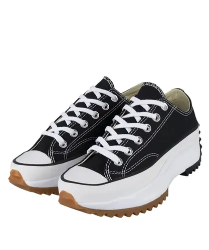 Tênis Converse Run Star Hike Ox Foundation Canvas Preto Branco