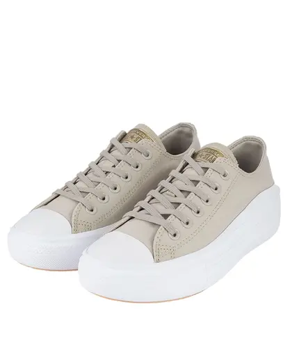 Tênis Converse Chuck Taylor All Star Move Bege - Tênis Converse