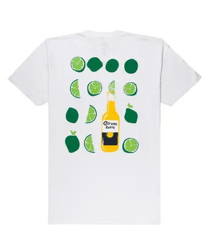 Camiseta Corona Lemon - Branco