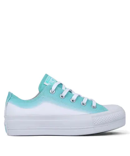 Tênis Converse Chuck Taylor All Star Lift Branco Orvalho Claro