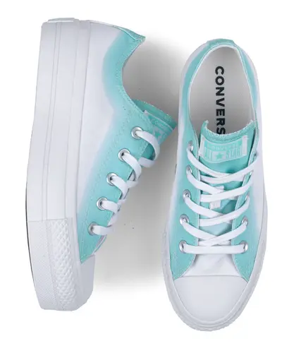 Tênis Converse Chuck Taylor All Star Lift Branco Orvalho Claro