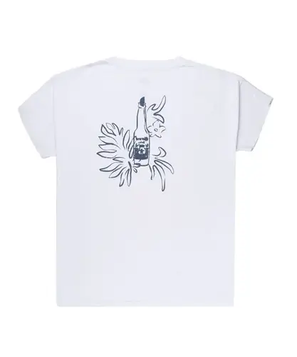 Camiseta Feminina Corona Tropic Branco - Outlet