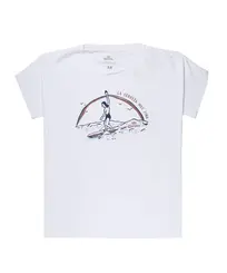 Camiseta Feminina Corona Girl  Branca - Outlet