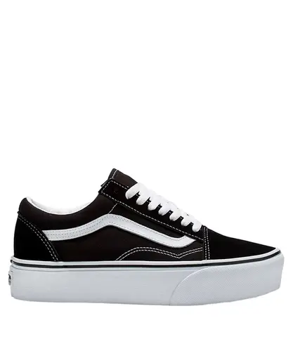 Tênis Vans Old Skool Plataforma Black White