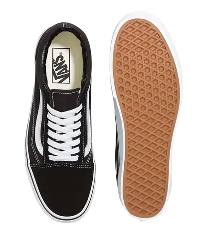 Tênis Vans Old Skool Plataforma Black White