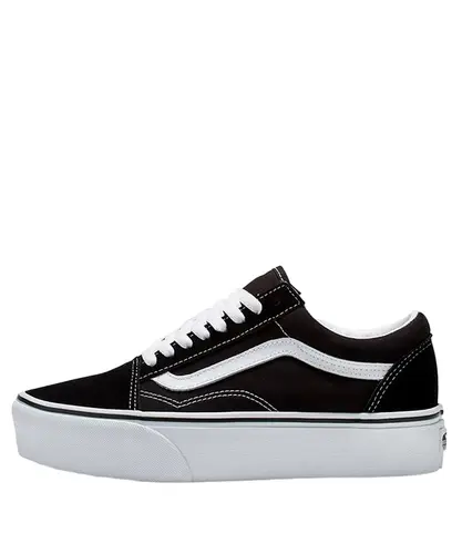 Tênis Vans Old Skool Plataforma Black White
