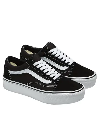 Tênis Vans Old Skool Plataforma Black White