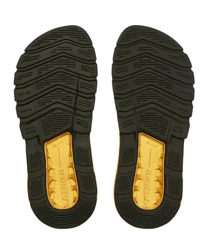 Chinelo Kenner Rakka Full Force L7 Preto e Dourado