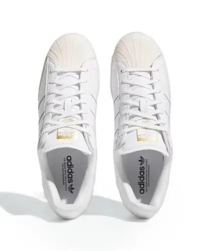 Tênis Adidas Superstar ADV Branco Dourado
