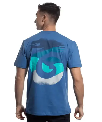 CAMISETA COMFORT DRAGAO BICOLOR