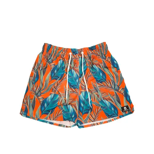 SHORTS ELASTICO FOLHAGEM