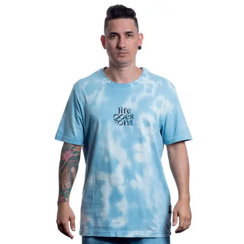 CAMISETA WASHED LIFE GOES ON