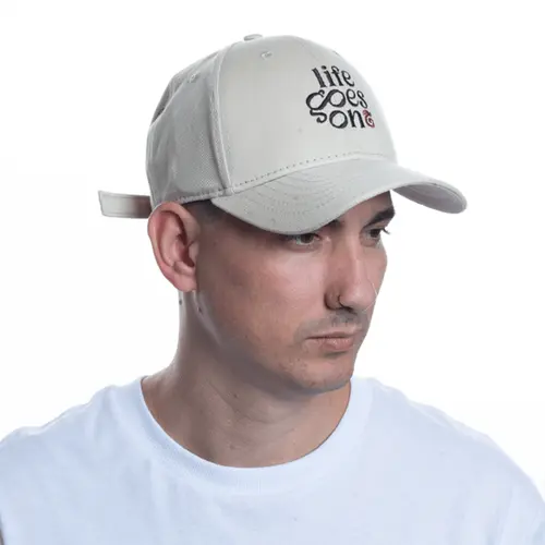 Boné Kayland Dadcap Life Goes Off White