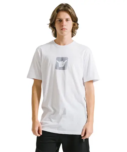 Camiseta Hang Loose Logo Branco
