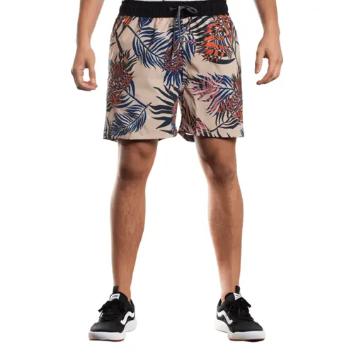 SHORTS VOLLEY PALM LEAVES