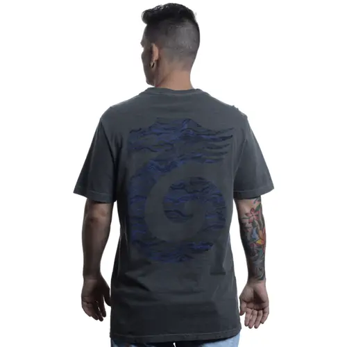 CAMISETA WASHEDCEU E MAR DRAGON