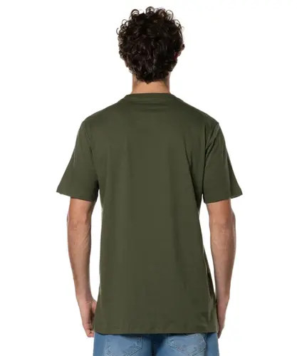 Camiseta Quiksilver M/C Embroidery - Verde