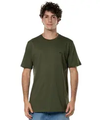 Camiseta Quiksilver M/C Embroidery - Verde