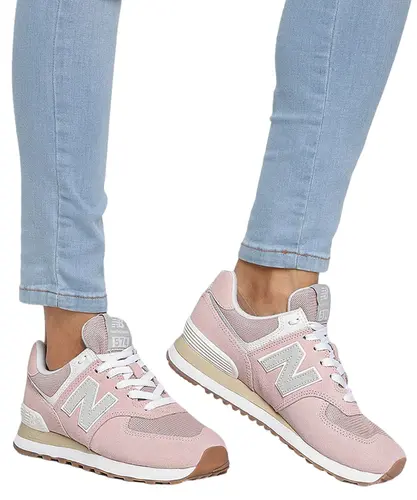 Tênis New Balance 574v2 Rosa Claro