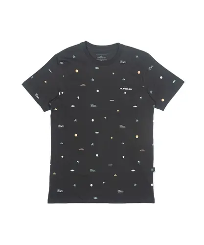 Camiseta QuickSilver M/C Mini MO - Preto