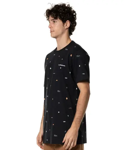 Camiseta QuickSilver M/C Mini MO - Preto